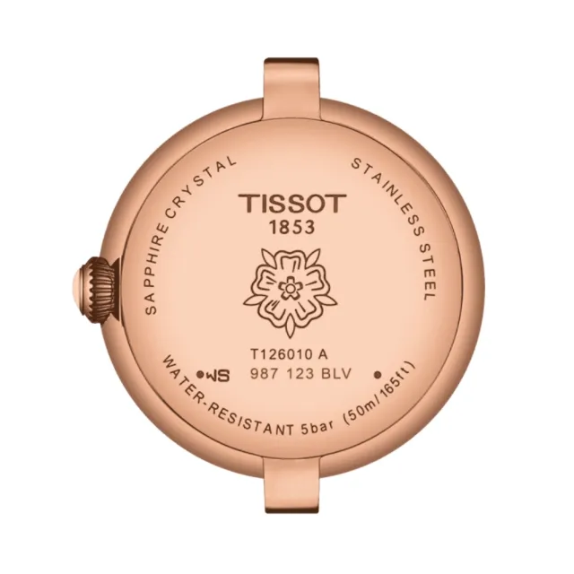 【TISSOT 天梭 官方授權】BELLISSIMA系列 知性時尚腕錶 / 26mm 母親節 禮物(T1260103601300)