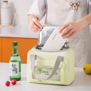 【夢想野餐】日式大容量手提野餐包(牛津布 便當袋 保溫袋 保鮮袋 保冰袋 保冷袋 午餐包 飯盒 露營)