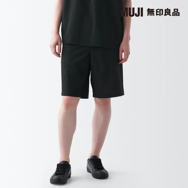 【MUJI 無印良品】男聚酯纖維透氣彈性短褲(共3色)