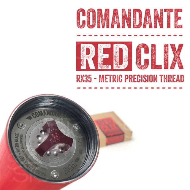 【COMANDANTE】德國 Red Clix 研磨精度升級配件(磨豆機 升級套件)