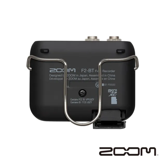 【ZOOM】F2-BT 微型錄音機+領夾麥克風組 黑/藍芽版(公司貨)