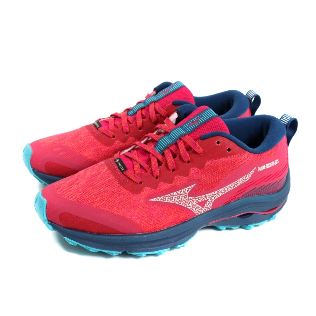 MIZUNO 美津濃 美津濃 Mizuno WAVE RIDER GTX 慢跑鞋 運動鞋 紅 女鞋 J1GD227922 no209