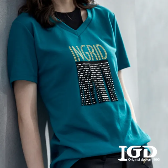 【igd 英格麗】速達 網路獨賣款 Ingrid假2件個性流蘇上衣 綠色 Momo購物網 好評推薦 2024年2月