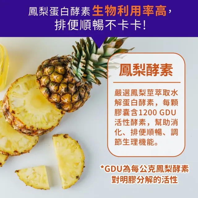 【NOW Foods】鳳梨酵素膠囊x1瓶(60顆/瓶/美國原裝 /幫助消化)