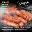 【赤豪家庭私廚】嘉義黑豬肉香腸15包(300g±10%/包)