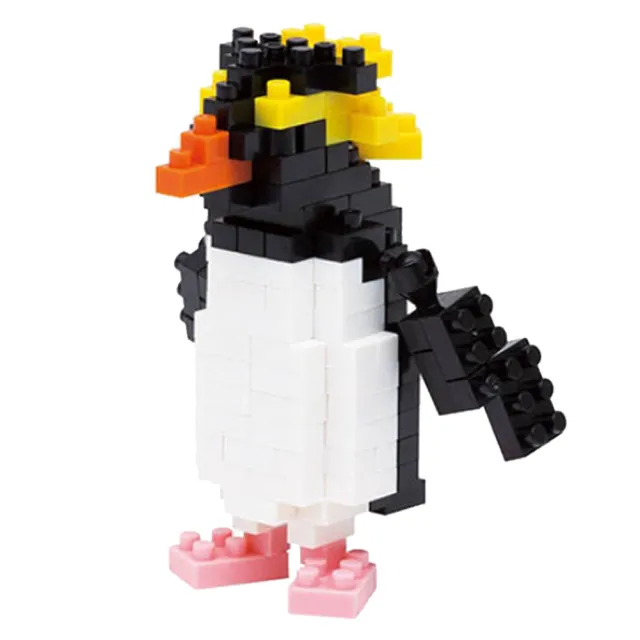 【nanoblock 河田積木】動物系列-冠企鵝(NBC-135)