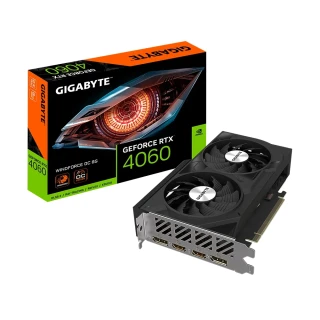 【GIGABYTE 技嘉】GeForce RTX4060 WINDFORCE OC 8G 顯示卡