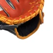 【MIZUNO 美津濃】壘球手套 內野 約12吋 工字檔 橘紅x深藍 MVP系列(1ATGS23710)