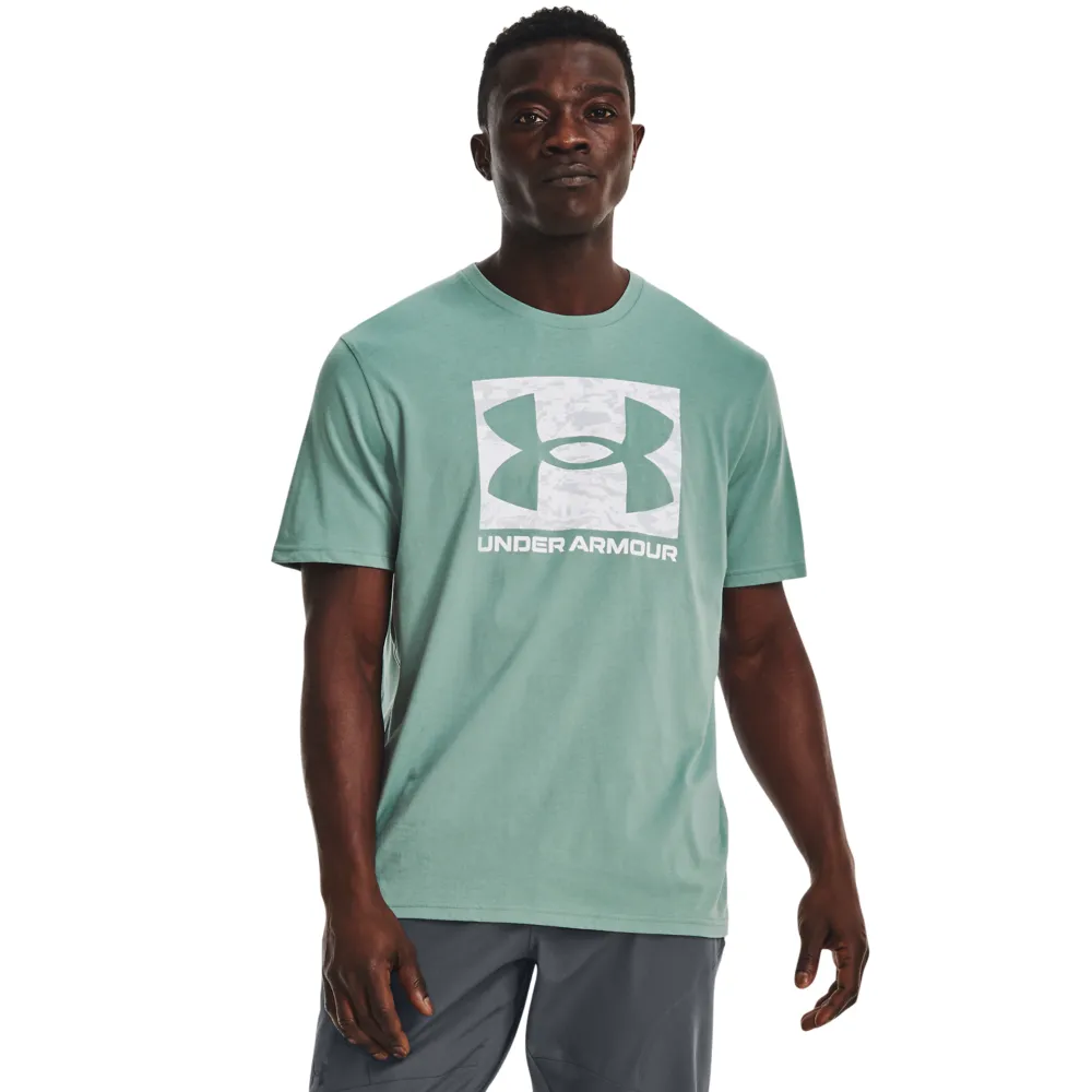 【UNDER ARMOUR】UA 男 Training Graphics短T-Shirt _1361673-177(淺綠)