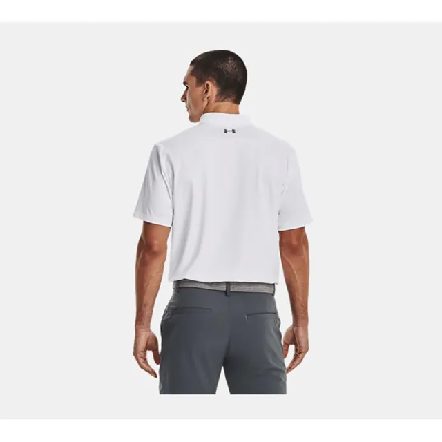 【UNDER ARMOUR】UA 男 Performance 3.0 短POLO 白(1377374-100)