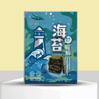 芝麻杏仁海苔脆片x2包(32g/包)