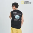 【National Geographic 國家地理】CARIBBEAN 夏日涼感背心 - 炭黑色(涼感透氣/無袖/寬鬆背心)
