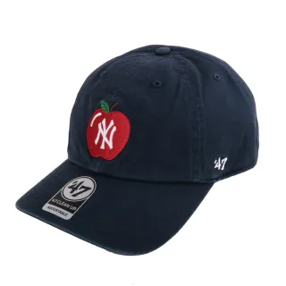 【NEW ERA】洋基蘋果NY徽章中性棒球帽(海軍藍)