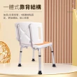 5282大靠背方型洗澡椅(老人圓形鋁合金#浴室洗澡椅#孕婦浴缸防滑#淋沐浴洗澡凳#可調節高低)