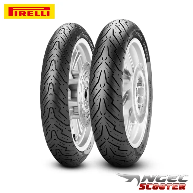 【PIRELLI 倍耐力】ANGEL Scooter速克達專用 10吋(90/90-10 50J 前後適用胎)