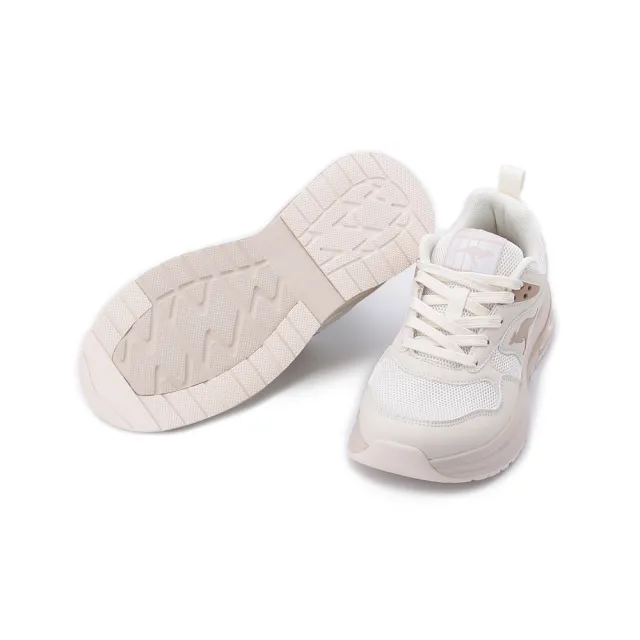 【KangaROOS】CAPSULE 2 氣墊慢跑鞋 米 女鞋 KW32271