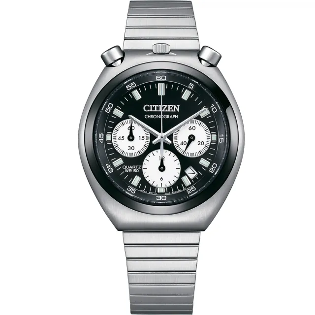 【CITIZEN 星辰】Chronograph sunokurono 50周年石英計時腕錶-38mm(AN3660-81E) 中秋 送禮自用