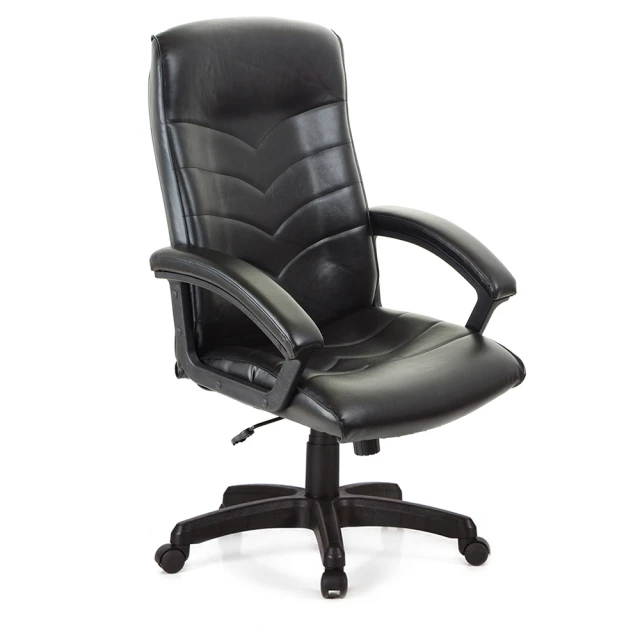 【GXG】高背箭紋 皮椅 電腦椅 TW-1005 E(黑色)