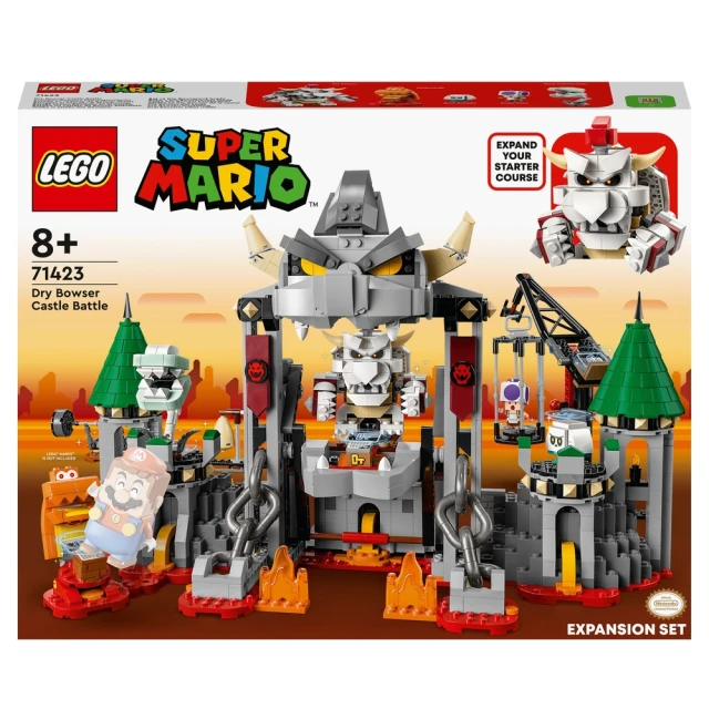 LEGO 樂高 71423 Mario超級瑪利歐系列 與骷骨庫巴的城堡對戰(積木 模型 任天堂)