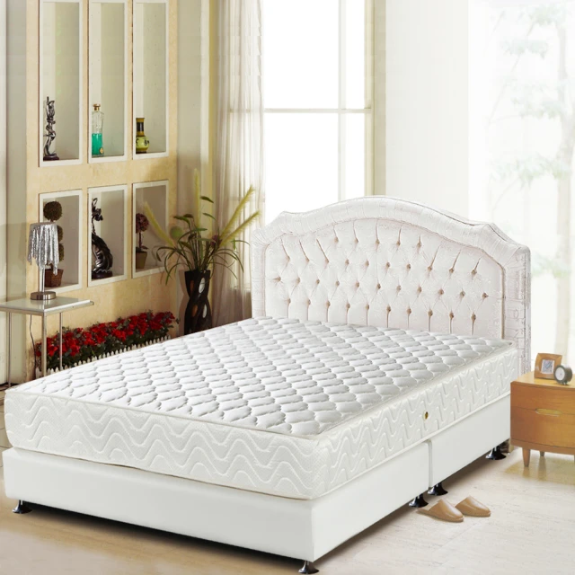 【睡芝寶】頂級-3M防潑水+強化蜂巢式獨立筒床墊(雙人加大6尺)