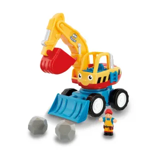【英國驚奇玩具 WOW Toys】大怪手挖土機 德克斯特