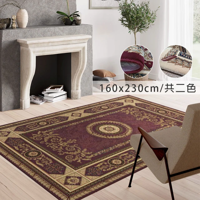 歐萊森旗艦店 復古風地毯 家用地毯臥室客廳毯子200CM*2