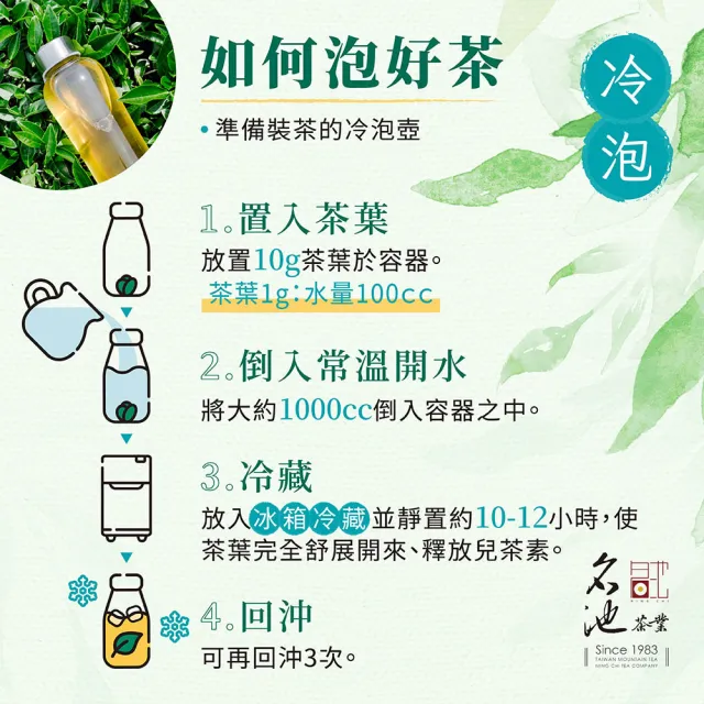 【名池茶業】梨山高山茶手採茶葉禮盒-茶美學款150gx2罐