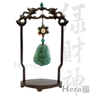【HERA 赫拉】Hera藏傳好運綠財神迎財擺件