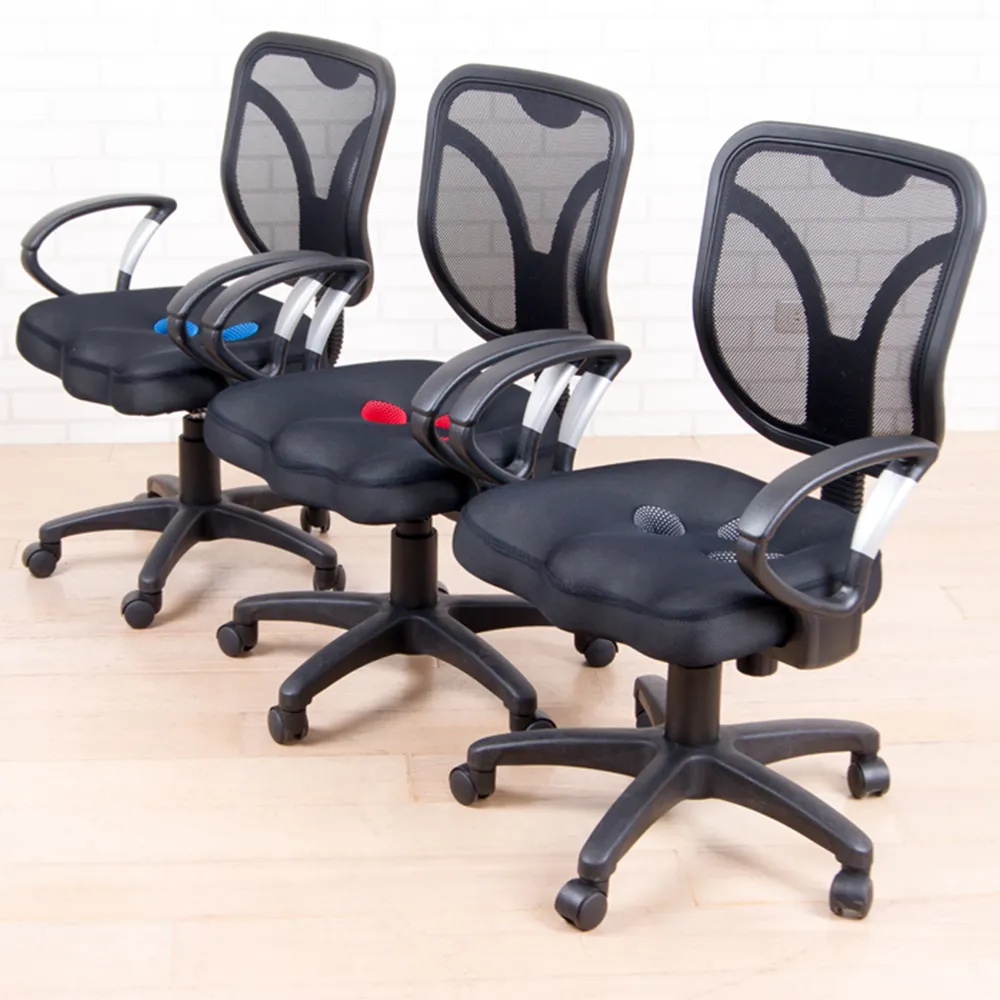 韋伯專利3D座墊PU輪辦公椅(電腦椅)