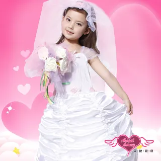 【Angel 天使霓裳】婚禮小天使 萬聖節童裝系列(白)