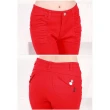 【RH】中腰原色紅3D剪裁牛仔褲(年前大促銷.售完為止)