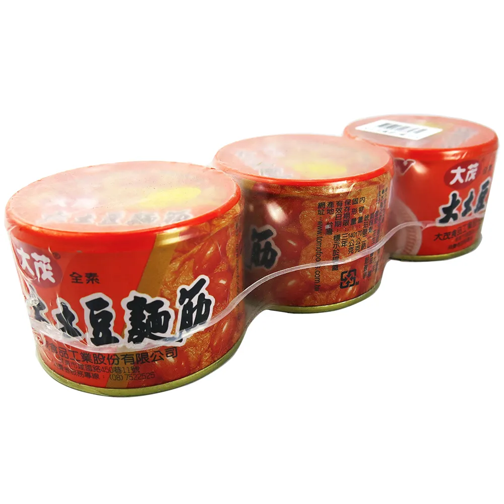 【大茂】土豆麵筋170gx3罐