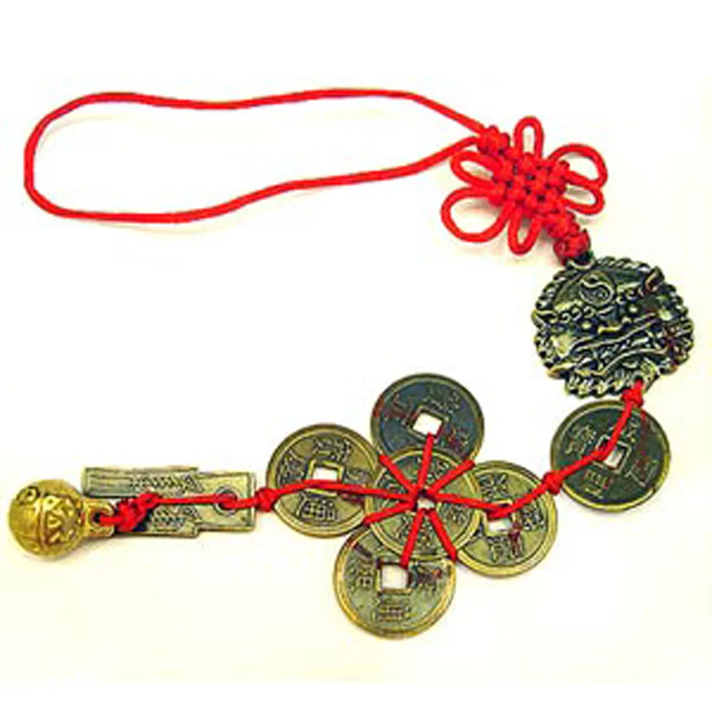 開運陶源】太極八卦陣獅咬劍＋六帝錢＋催財銅鈴- momo購物網- 好評推薦