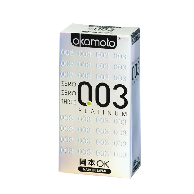 【Okamoto岡本】PLATINUM 白金極薄保險套6入/盒(情趣職人)