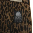 【GINZA U】時尚經典豹紋系列羊毛圍巾(亞麻黃)