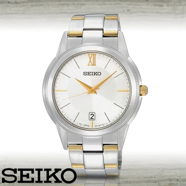 【SEIKO 精工】藍寶石水晶時尚紳士腕錶(SGEF45P1)