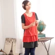 【衣心衣意中大尺碼】現貨MIT-簡單搭配     韓流二件式造型洋裝(紫-磚紅A1263)