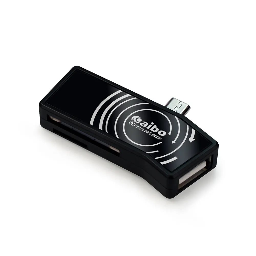 【aibo】OTG773 Micro USB OTG讀卡機(USB A母+SD/TF讀卡)