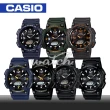 【CASIO 卡西歐】太陽能時尚雙顯液晶腕錶(AQ-S810W)