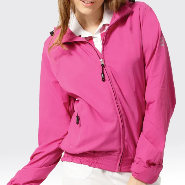 【SAMLIX 山力士】女 抗UV 輕薄 休閒 風衣 外套#WJ621(紫色.藍色.粉紅)