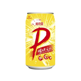 【維他露P】健康微泡飲料330ml(24入/箱)