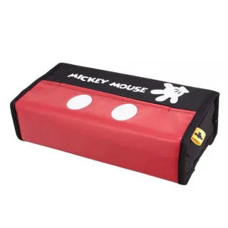 【NAPOLEX】迪士尼 米奇Mickey面紙盒套(紅黑)