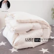 【Lust 生活寢具】《98D鵝絨被匈牙利產7X8呎1.8公斤》二代升級版、80支紗布、極暖蓬鬆/羽絨被(無)