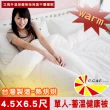 【凱蕾絲帝】台灣製造澎柔蓄溫保暖健康機能被-單人4.5x6.5尺(2kg)