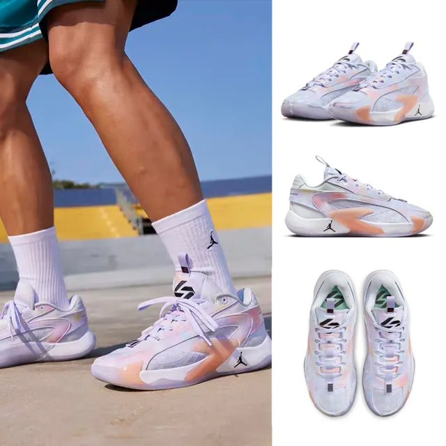 【NIKE 耐吉】籃球鞋 運動鞋 JORDAN LUKA 2 PF 男 灰/紫(DX9012005)