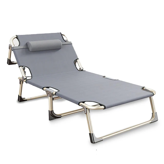 HM旬木居家 透氣可調節多功能折疊躺椅(無墊一般款/可折疊收納)