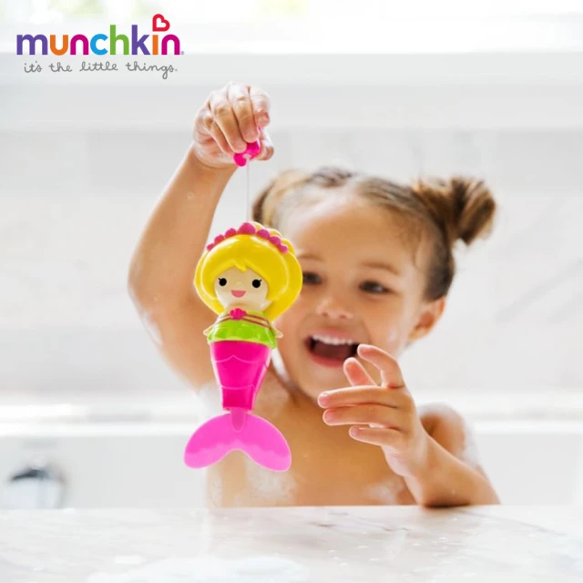 【munchkin】美人魚游泳洗澡玩具