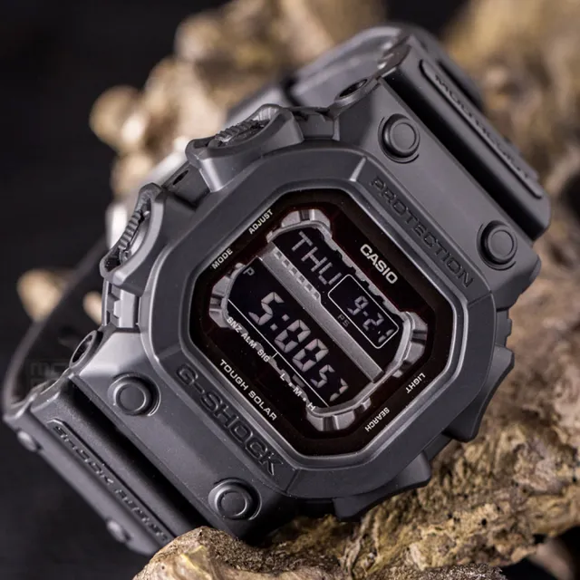 G-SHOCK】G-SHOCK 太陽能潮流大錶徑電子錶-消光黑(GX-56BB-1) - momo