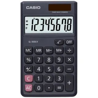 【CASIO】8位便利攜帶式計算機(SL-300LV)