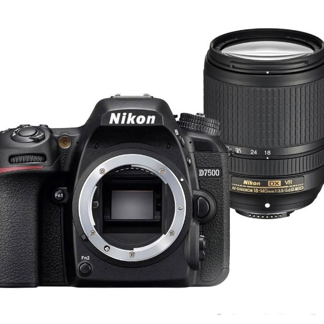 【Nikon 尼康】D7500 BODY 單機身+18-140mm VR單鏡組(平行輸入)